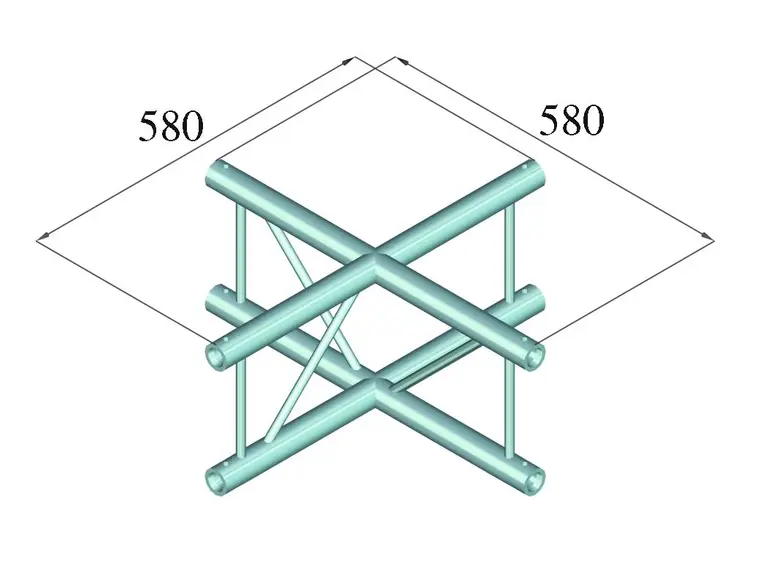 ALUTRUSS DECOLOCK DQ2-PAC41V 4-way cross piece 